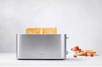 Zwilling ENFINIGY® Toaster, 2 long slot | Silver | 53009-001-0 - Image 3