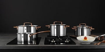ZWILLING® Bellasera Rose Կաթսաների հավաքածու, 5 կտ․ |18/10 չժանգոտվող պողպատ| 71170-005-0 - Image 7