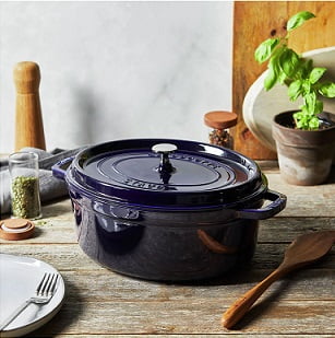 Staub Cocotte 31 DrkBu oval Cast 40510-289-0 - Image 2