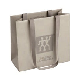 Zwilling Carrier bag XS |brown / black | paper |22x20cm| 99900-798