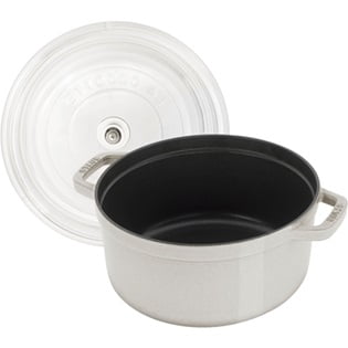 STAUB Cocotte 24cm with glass lid |white| 40506-589-0 - Image 2