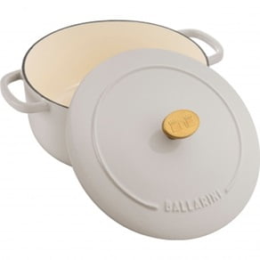 Ballarini Կաթսա 26սմ |սպիտակ |կլոր |ձուլաթուջ | 75003-552-0 - Image 2