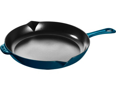 Staub Cast Iron Fry Pan round, 26cm, La Mer 40501-119-0