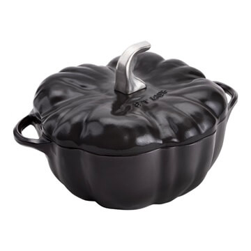 Staub Cocotte, 24 cm | black | pumpkin | cast iron 1024272