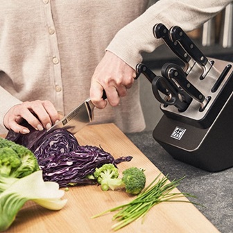 ZWILLING Prof. S Knife block set with KiS technology, 7-pcs | ash | anthracite 35705-700-0 - Image 2
