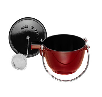 Staub Tea pot, 21 cm | round | grenadine-red 40509-424-0 - Image 2