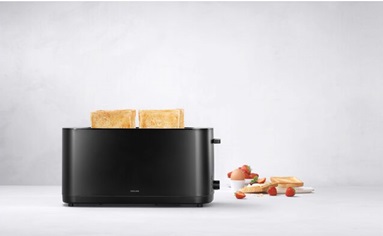 Zwilling Toaster with bun warmer, 2 long slots | black | 1026860 - Image 2