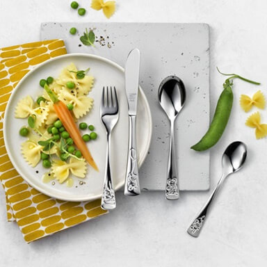 ZWILLING Bino Kid's flatware set Bino 4pcs polished 1026660 - Image 2