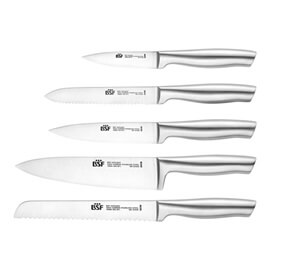 BSF Atlanta Knife block set 7pcs grey rubber wood 19991-200-0 - Image 2