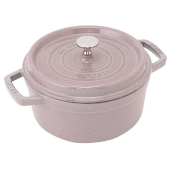 Staub La Cocotte Cast Iron Cocotte, round 22cm, Cherry Blossom, 2,6l  40508-863-0