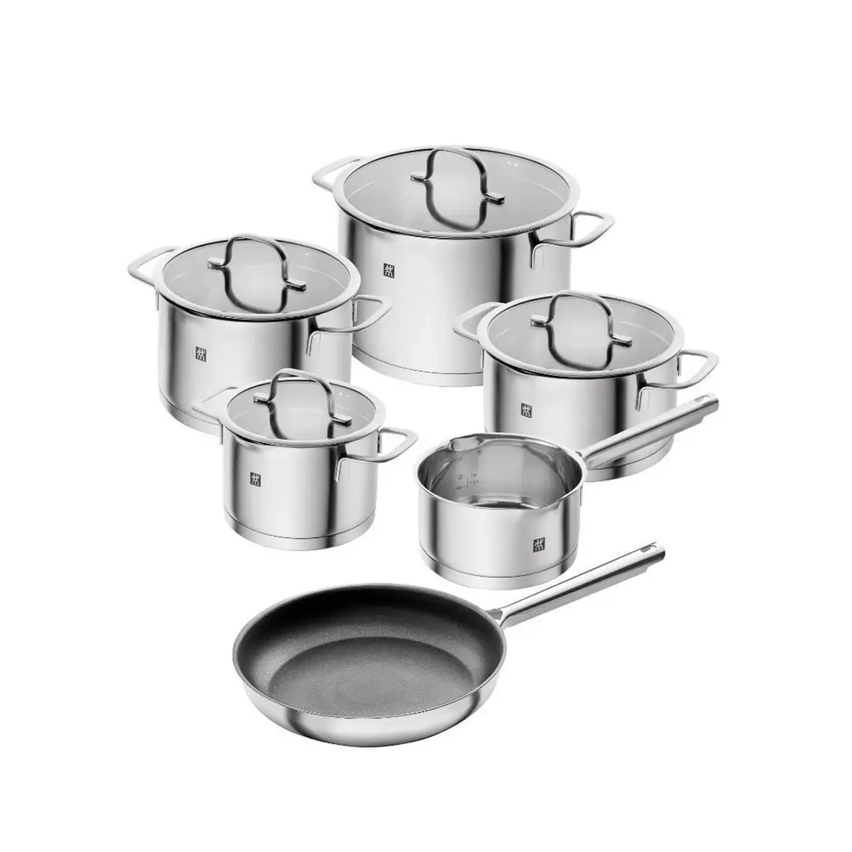 ZWILLING TrueFlow Pots and pans set, 6pcs. 1027118