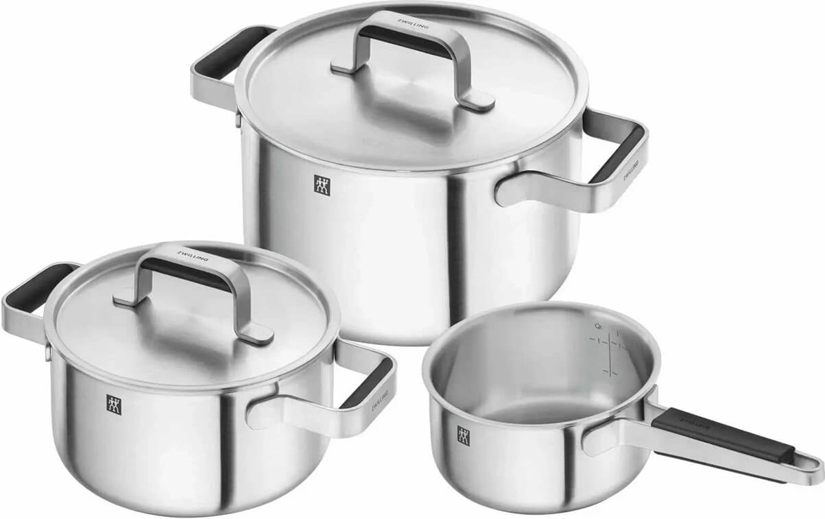 ZWILLING Pure Cookware Set stainless steel, 3pcs. 1028804