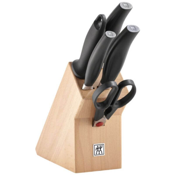 ZWILLING FIVE Star Knife block set beech wood, 6pcs. 30125-006-0/1001276