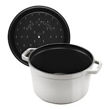Staub կաթսա , 24 սմ, 4,7լ |սպիտակ |կլոր|չուգուն 40508-223-0/1003768 - Image 2