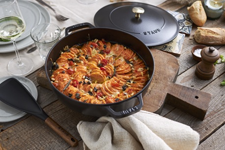 Staub Թավա ձուլաթուջից, 28սմ, 3.7Լ |կլոր|սև| 40511-472-0 /1004756 - Image 2